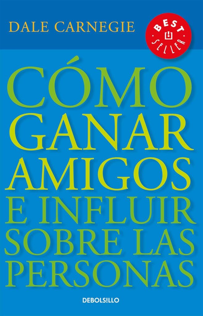 Portada del libro “Cómo ganar amigos e influir sobre las personas” – Dale Carnegie